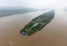 長沙暴雨，透水磚制磚機制品透水磚愿風(fēng)雨迎擊